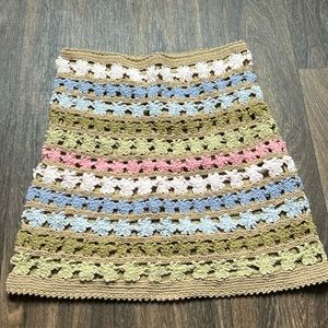 She Made Me Crochet Skirt